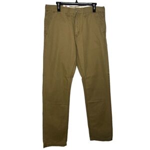 NWT Levi’s 505 Straight Leg Trousers (Size:34x34, Color:Khaki)
